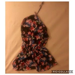 SMYM Hammock Halter Mini Dress